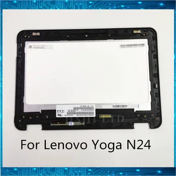 

Original 11.6'' For Lenovo Yoga N24 LCD touch screen assembly with border B116XAN04.0 NV116WHM-N45 1366*768 HD Fully Tested