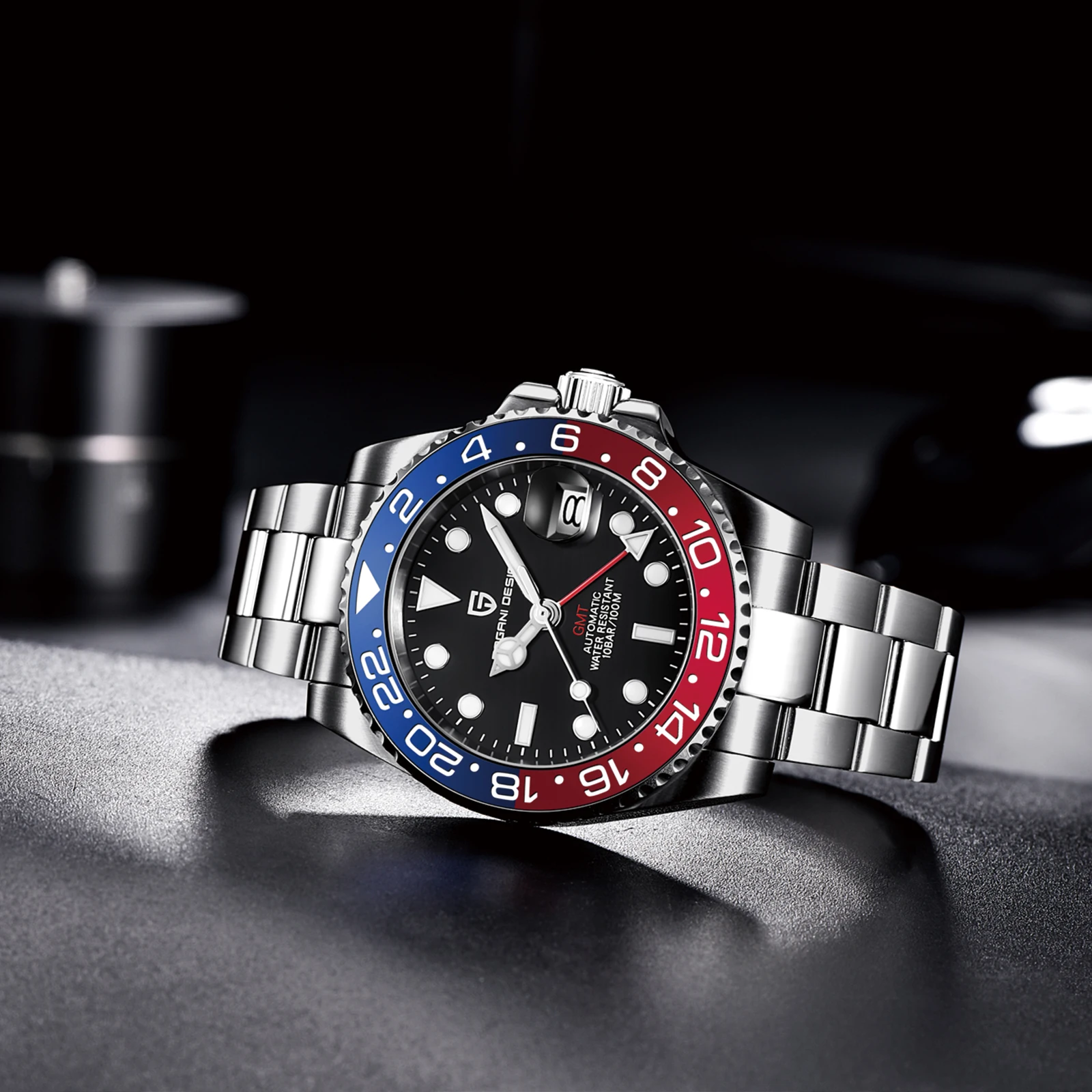pagani design 稼働品 オマージュ GMTウォッチ Luxury Gmt Watch Mechanical | Mechanical Wristwatch Gmt