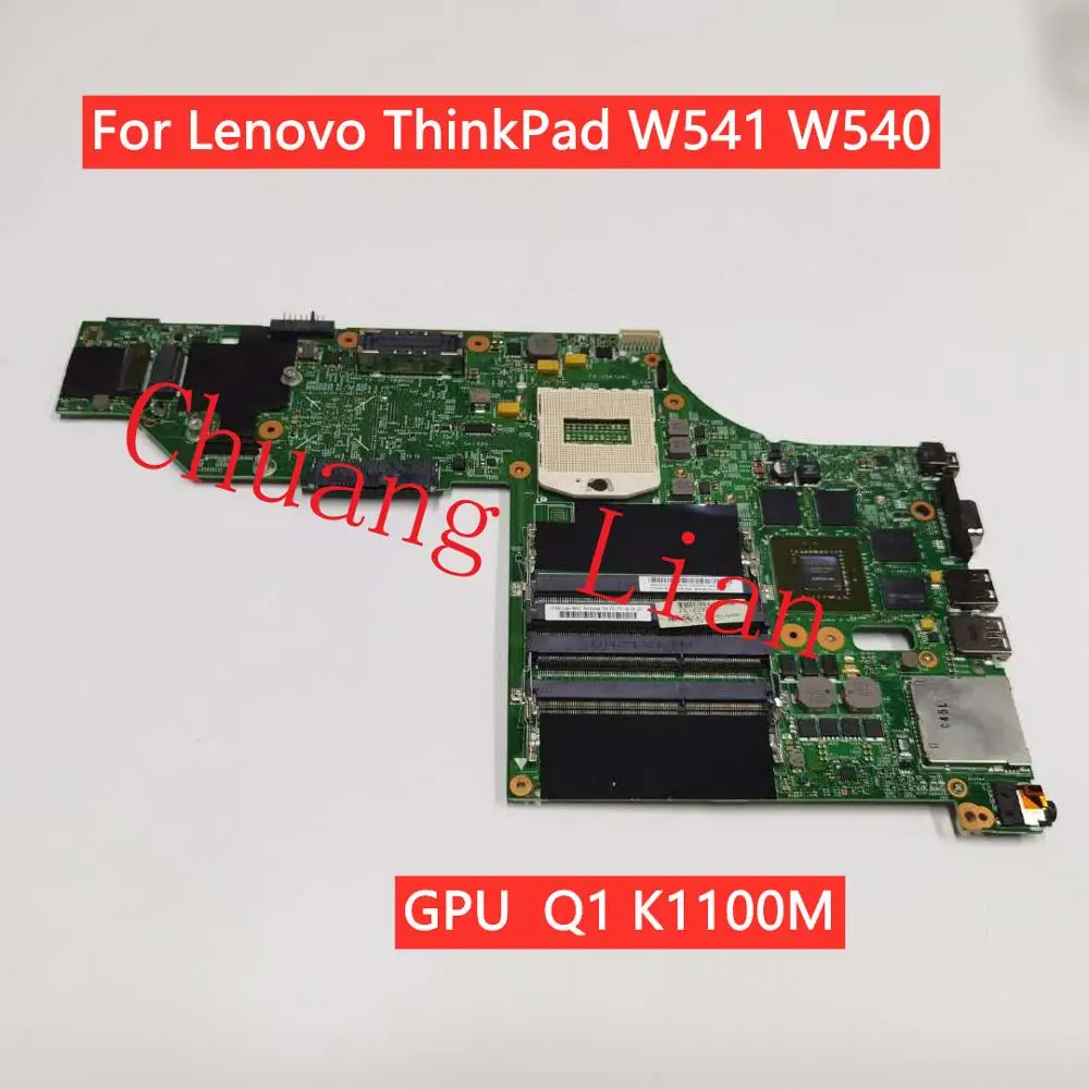Для Lenovo ThinkPad W541 W540 материнская плата LKM-1 WS MB 12291-2 GPU Q1 K1100M 100% полностью