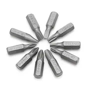 

10-IN-1 Socket Screwdriver L-shaped Angle Head-Twin Wrench Driver Torx Flat Bit