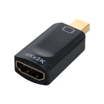 

CY Mini DisplayPort DP Source to HDMI Female 1.4 HDTV Adapter Support Audio & 3D & 4K 2K