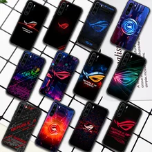 Republic Of Gamers ROG Phone Case For Huawei P Mate 10 20 30 40 Pro Lite Smart 2019 2021 black Shell Trend Cover Silicone Bumper