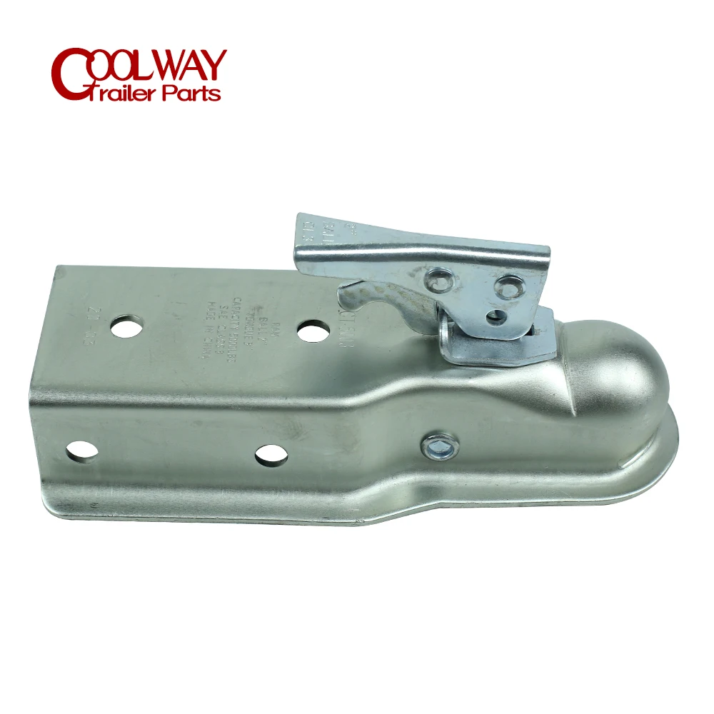Caravan hitch cover d ring shackle hitch 2 X 3 Inch 5000 Lbs trailer coupler hitch ball coupling straight tongue RV parts camper caravan accessories
