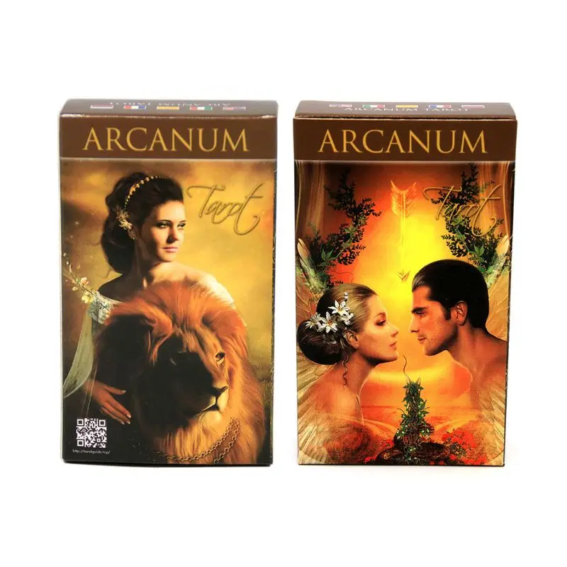 Full English Arcanum Tarot 78 Cards Deck Mysterious Divination Oracle Playing Card Family Party Board Game | Спорт и развлечения