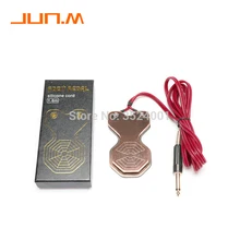 Античная Медь татуировки ножной переключатель для преобразования высокого класса татуировки аксессуары