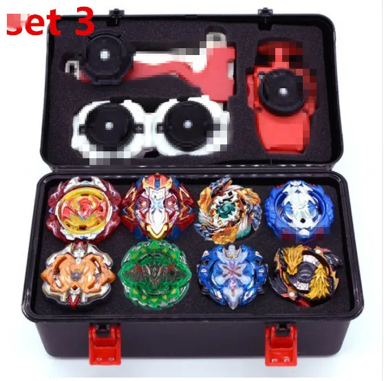 

Spinner Set beyblads Burst Set B118 B117 B121 B122 with Transmitter