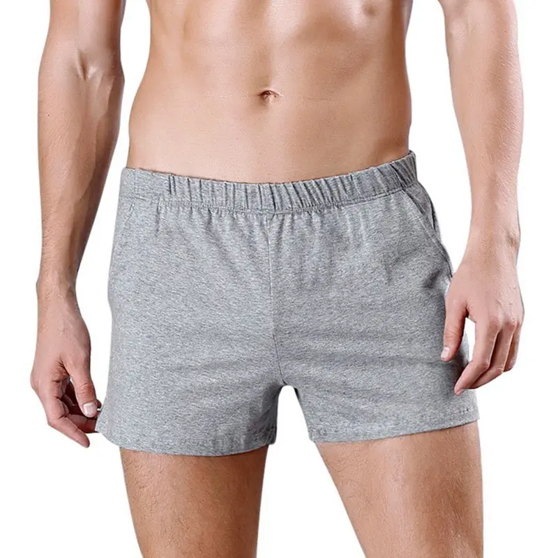 

Men's Short solid color Casual shorts beach shorts Cotton Boxer Shorts Easy Leisure sleepwear short pants