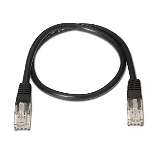 Красный кабель UTP CAT5E 10 м черный| |