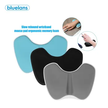 

Ergonomic Anti-Slip Memory Foam Gaming Mouse Mat Keyboard Wrist Rest Support Pad Anti-slip Natural Rubber with Gaming Mouse Mat