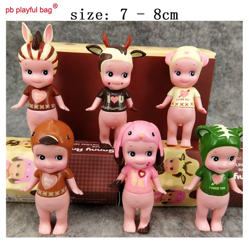 

PB игривая сумка серии Sonny Angel прекрасные и изысканные куклы Купидон детские игрушки рождественские подарки Креативные украшения HG110