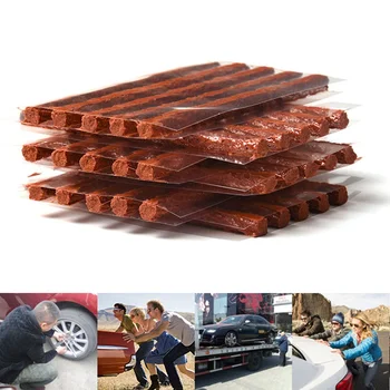 

5Pcs/Lot Tubeless Tire Repair Strips Stiring Glue for Tyre Puncture Emergency Car Motorcycle Bike Tyre Repairing Rubber Strips