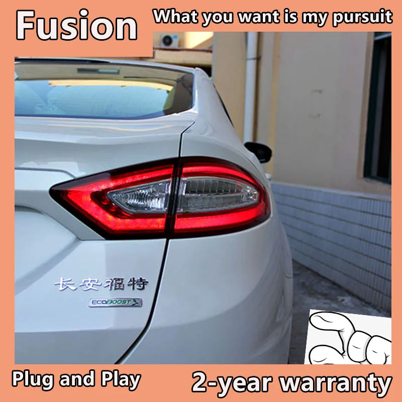 Задний фонарь в сборе для Ford Fusion задние фонари 2013- Mondeo светодиодный задний фонарь аксессуары