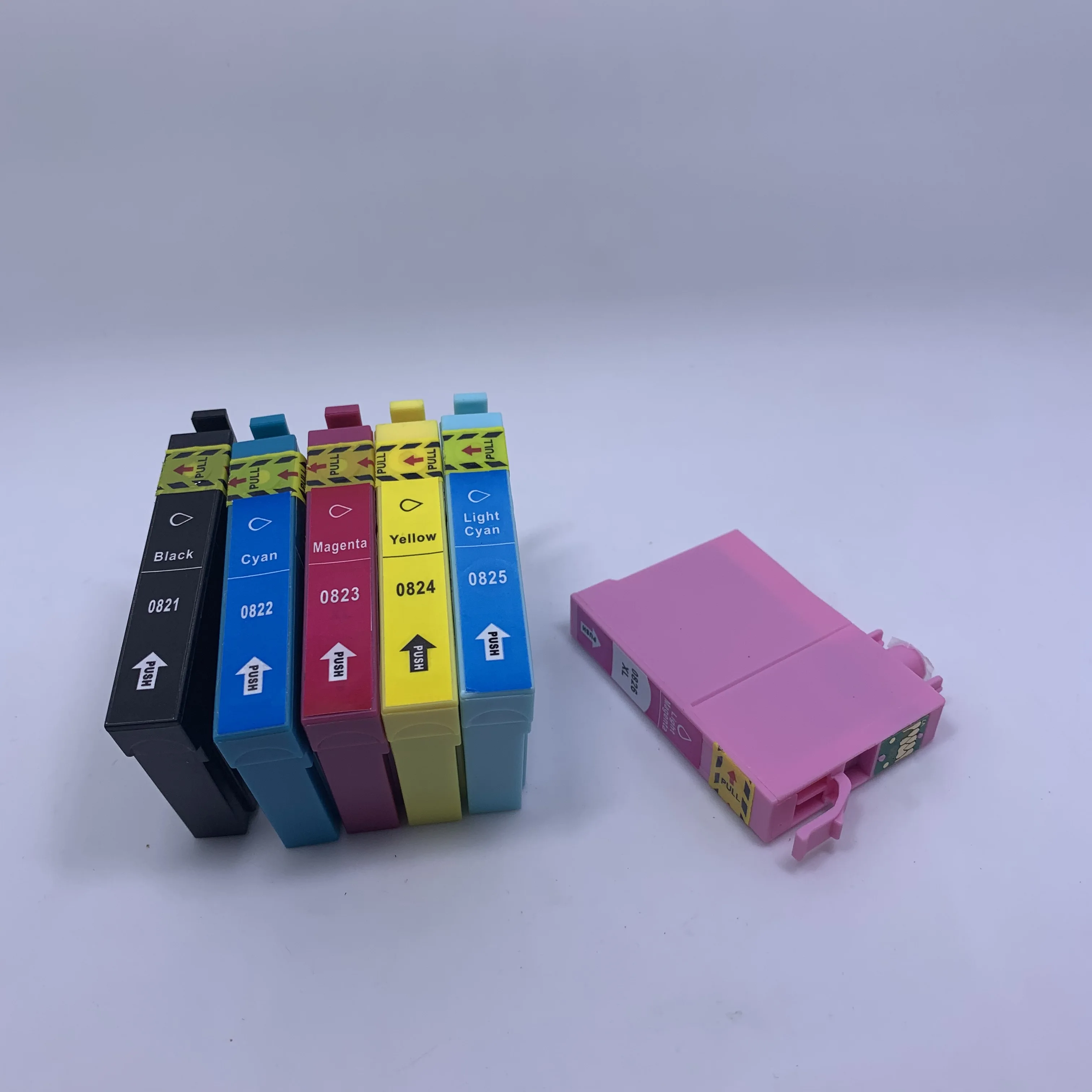 Совместимый картридж YOTAT T0821-T0826 чернильный для Epson Stylus Photo R270/R290/R295/R390/RX590/RX610/RX690/RX695