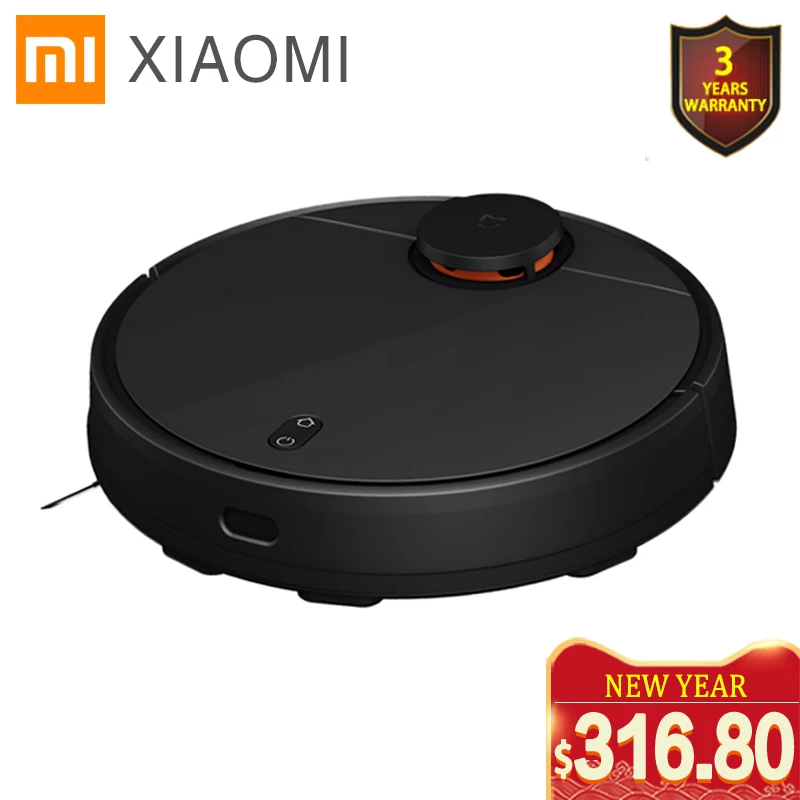 

New XIAOMI Sweeping Mopping Robot Vacuum Cleaner STYJ02YM for Home Automatic Dust Sterilize Smart Planned WIFI Cyclone suction