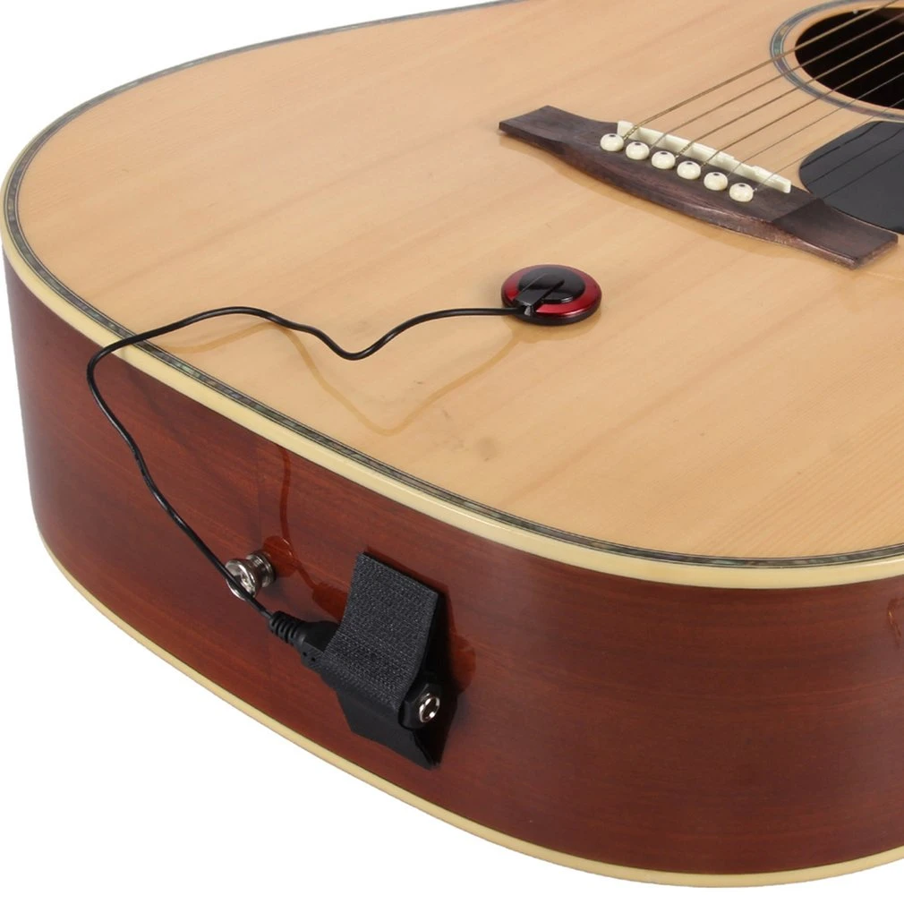 Portable Guitar Pickup Professional Piezo Contact Microphone Pickup For