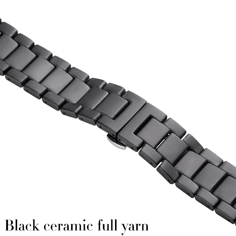 18мм 20мм 22мм керамический ремешок Для Huawei часы GT / watch 2 pro / Samsung Gear S3 для Lenovo часы 9 ремешок / Galaxy Watch 46/42 Сменные аксессуары - Цвет: Matte