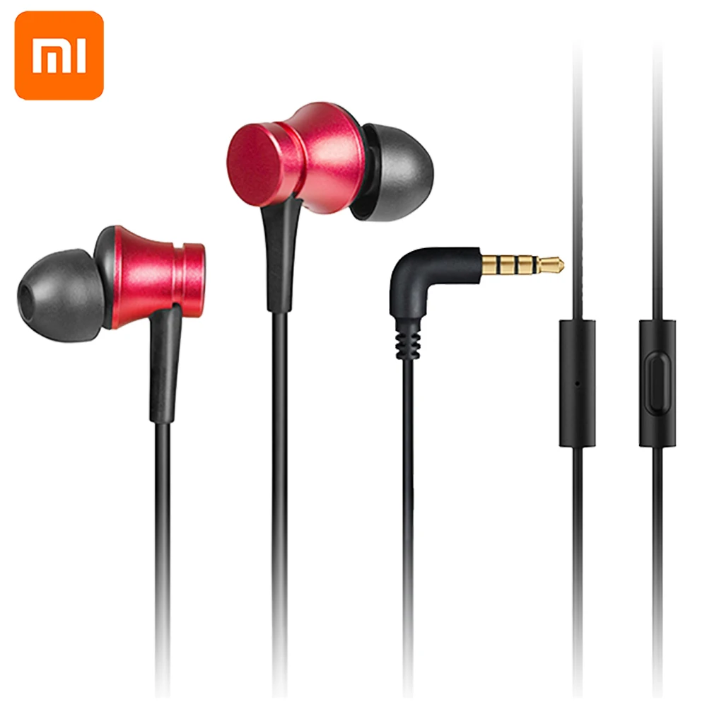 Xiaomi Piston 3 Новая версия Mi Fresh 5 мм базовые наушники-вкладыши со встроенным
