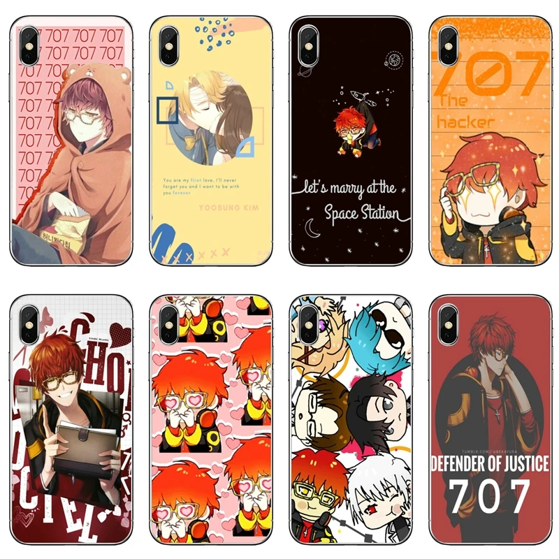 Чехол для телефона Mystic Messenger 707 Samsung Galaxy Note 10 9 8 5 4 S10E S10 Lite S9 S8 S7 S6 edge Plus S5 S4 S3 mini |