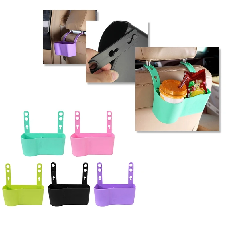 Car Drinks Holders Multifunction Food Shelves Cup Holder Car Accessories Seat Back Adjustable Organizer Automobiles Supplies