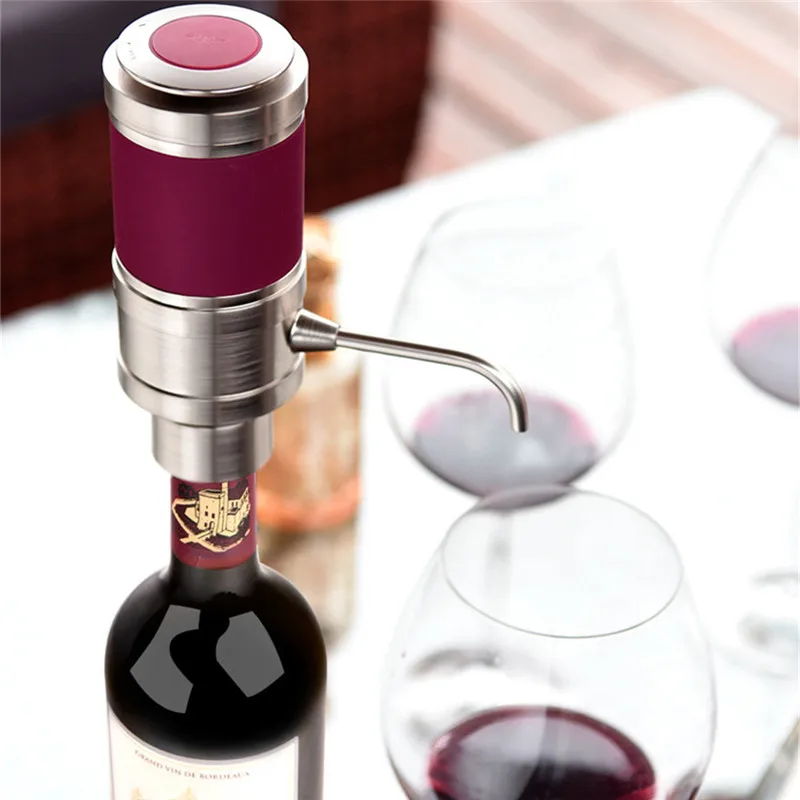 TTLIFE, Электрический Графин для вина, графин для вина, доморощенный насос, стильный прибор для сидра, винный аэратор для вина, бутылки, барные аксессуары