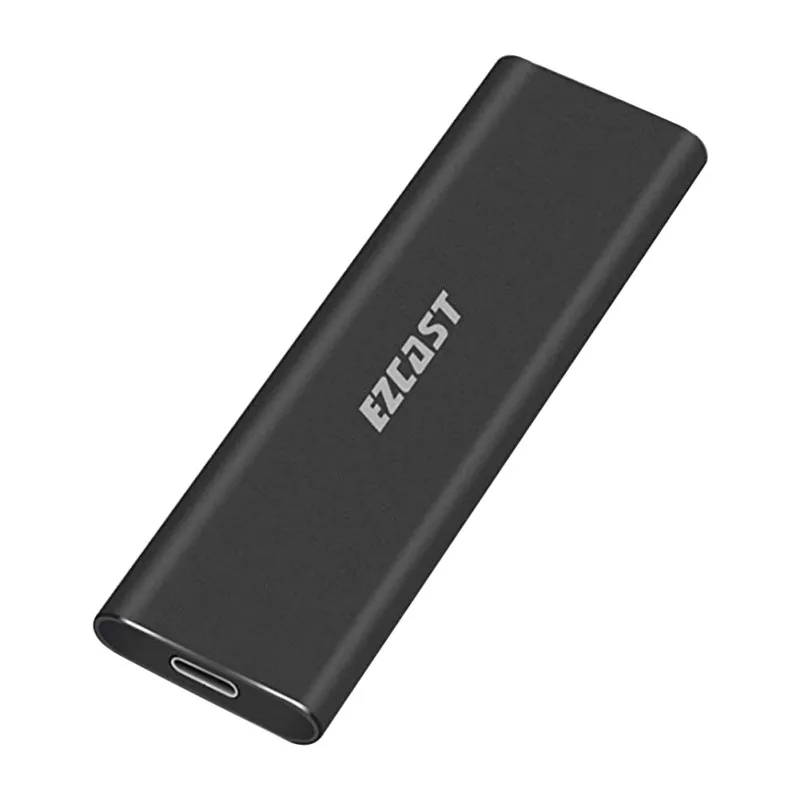 Высококачественный профессиональный Прочный портативный шасси SSD адаптер USB 3,1 USB C поддержка UASP Горячее предложение - Цвет: Black