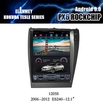 

Car Radio Player GPS Navigation PX6 12.1 Tesla Bluetooth Screen Android 9 Multimedia For LEXUS ES350 ES ES240 Stereo Head Unit