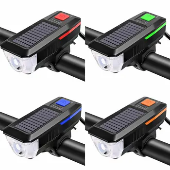 

Solar Bicycle Light Headlight Charging Night Riding Glare Mountain Bike Flashlight Bicycle Accessories Cycling Equipment