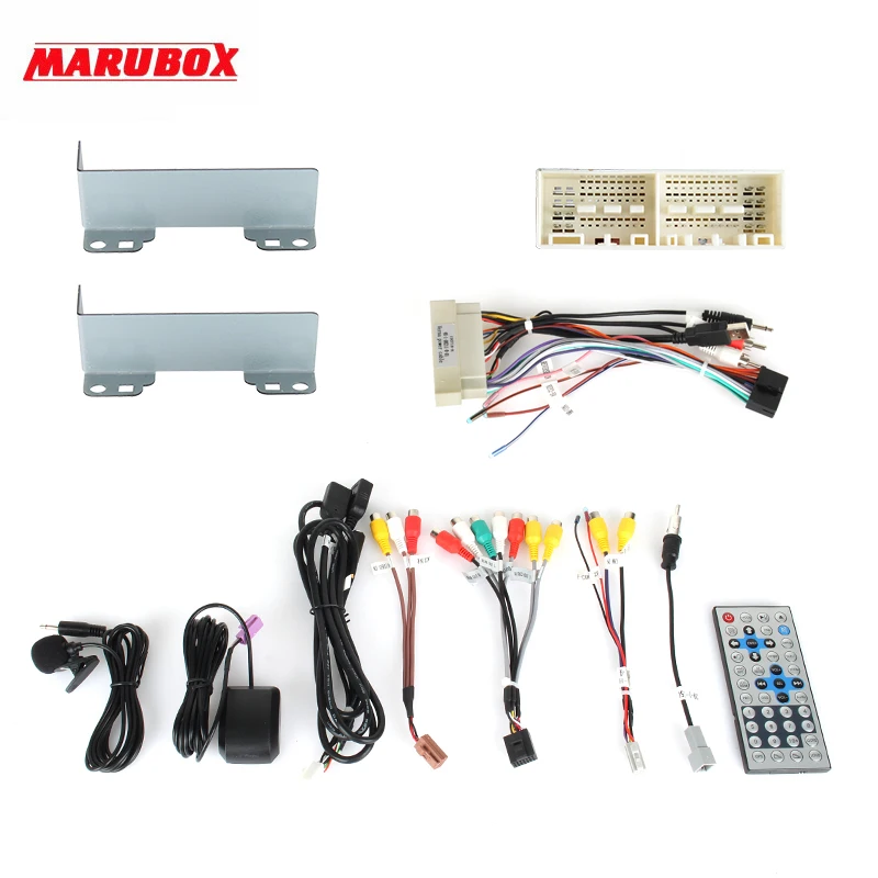 MARUBOX KD9818, Штатное головное устройство для Hyundai Verna / Accent/ Solaris-, Android 9.0,Восьмиядерный процессор,встроенный DSP,IPS экран,Оперативная 4GB, Встроенная 64GB