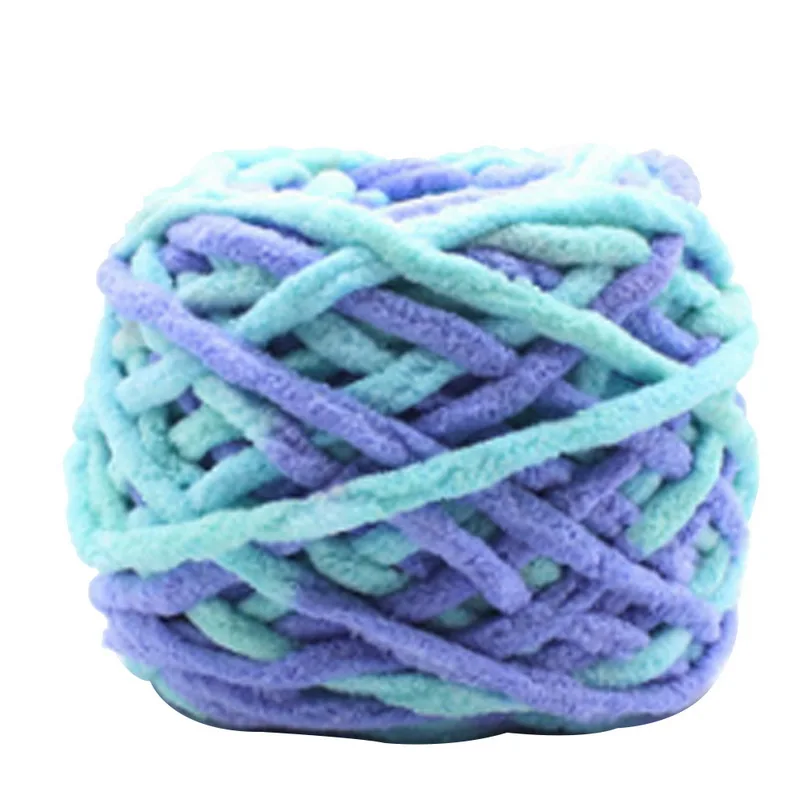 2pc DIY Knitting wool crochet Thick Wool Yarn Thick Warm Diy Scarf Hand-knitted Yarn For Hand knitting Wool Blanket - Цвет: X-2pc
