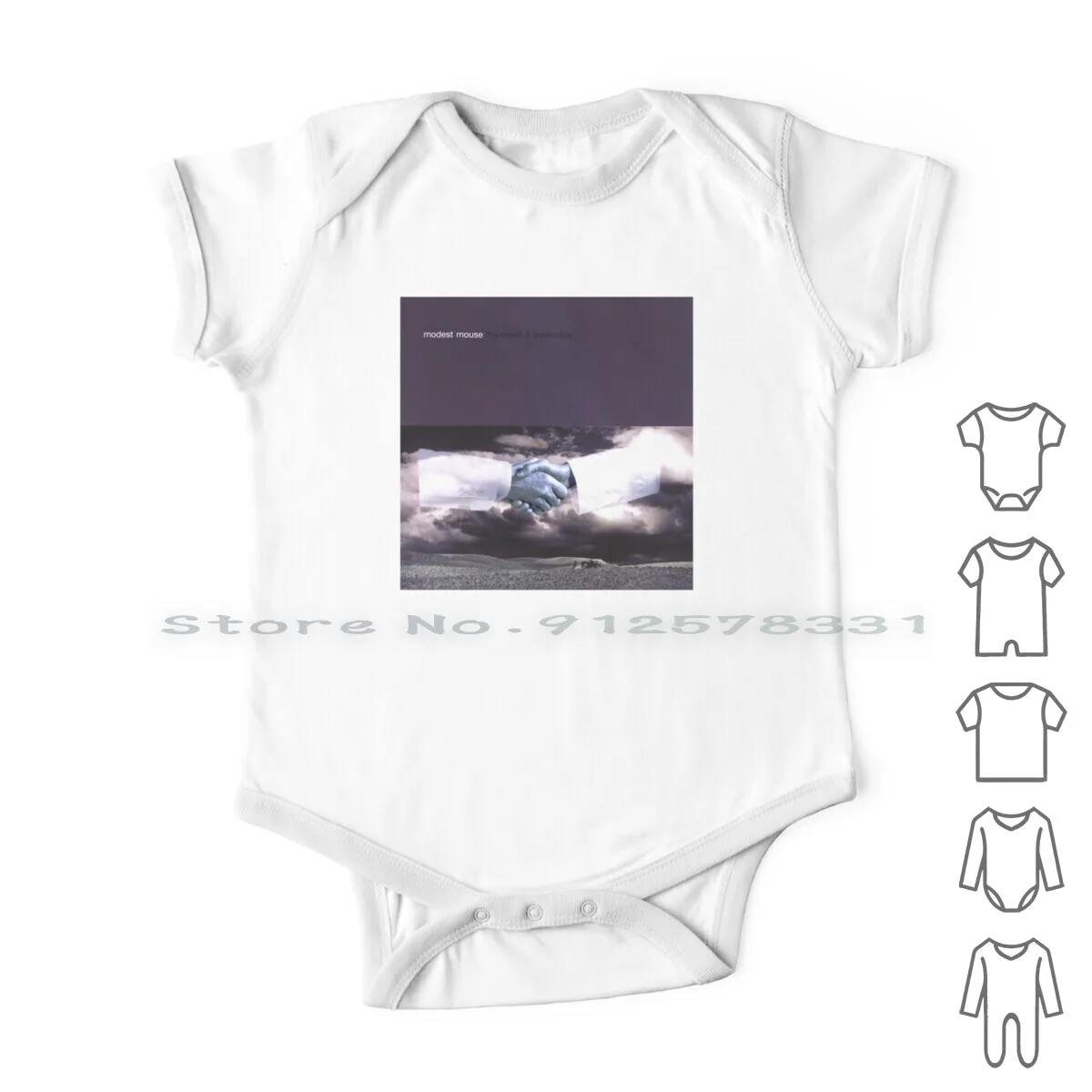 

Modest Mouse The Moon And Antarctica Newborn Baby Clothes Rompers Cotton Jumpsuits Modest Mouse The Moon And Antarctica Infant