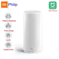 2018 новая умная прикроватная лампа Xiaomi 100-240 V бесступенчатая Затемняющая лампа Xiomi