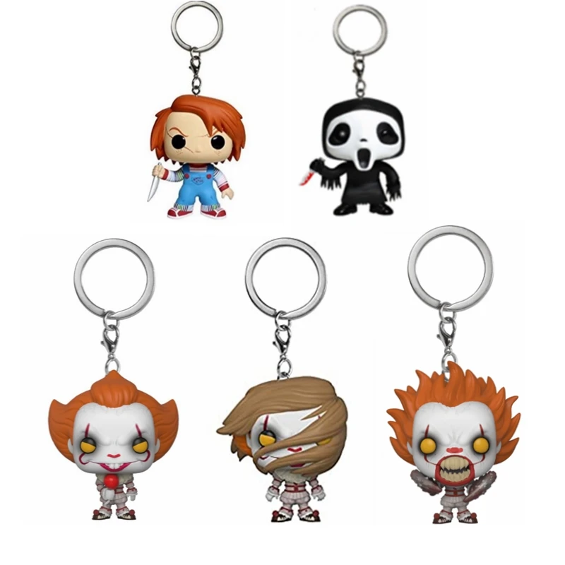 Брелок Чаки галактики PENNYWISE крик призрака лицо брелок для детей | Игрушки и хобби