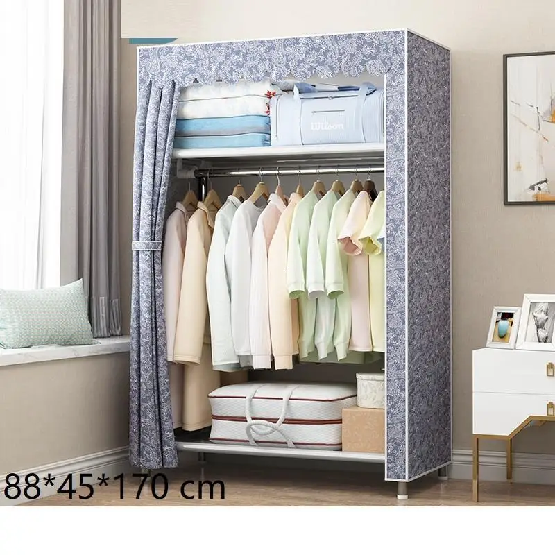 Version K Туалетный шкаф Ropero Placard De Range Chambre Gabinete Armadio Closet Guarda Roupa Mueble мебель для спальни шкаф - Цвет: Version K