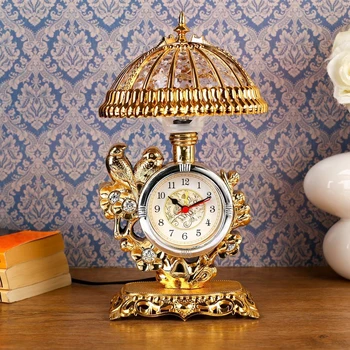 

Watch-lamp "golden birds", 30x17x17 cm 2326981
