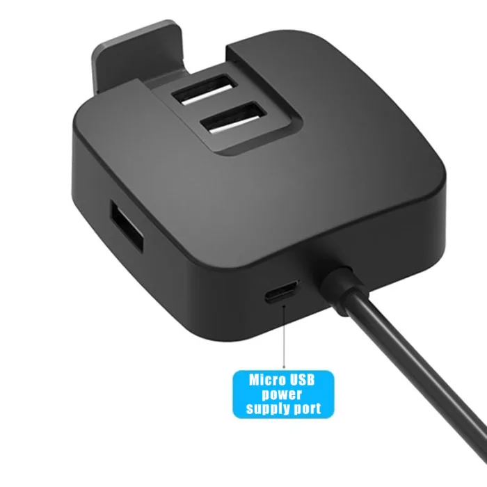 USB 2,0 концентратор адаптер высокоскоростной мобильный телефон стенд портативный для домашнего офиса планшета VH99