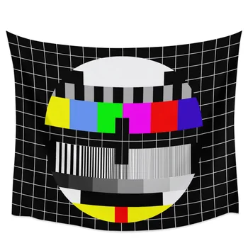 

Geometric Black White Round Square New Tapestry Wall Home Decoration Tapestry Wall Hanging Bedroom Wall