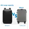 Men Business Travel Bag Laptop Backpack Shoulder Trip Outdoor Shoulder Bags Multi-function Dry Wet Duffel Weekender Rucksack 5