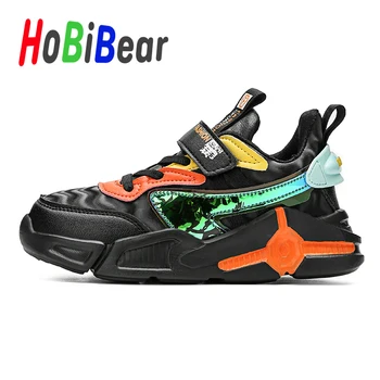 

2020 New Casual Young Boy Sneakers Pink Children Girls Running Shoes Brand Boys Leather Shoes Children School Brand Sport Shoes