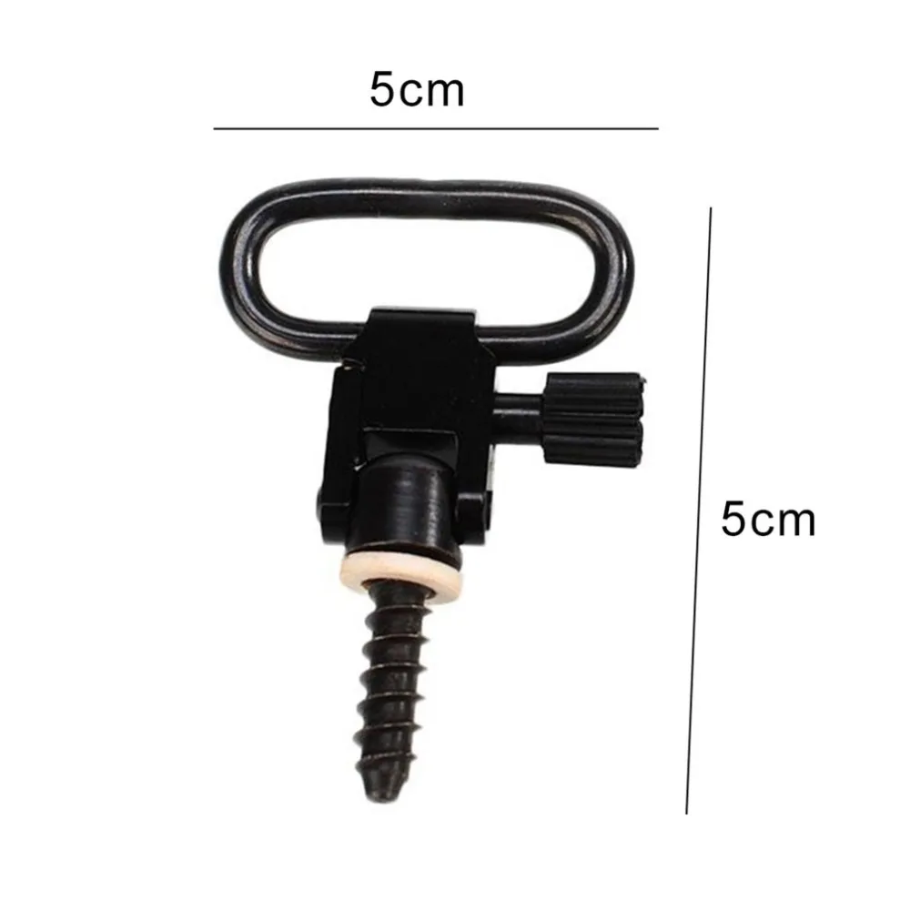 2 шт. быстросъемные Вертлюги для стрингов Охотничьи аксессуары винтовка из