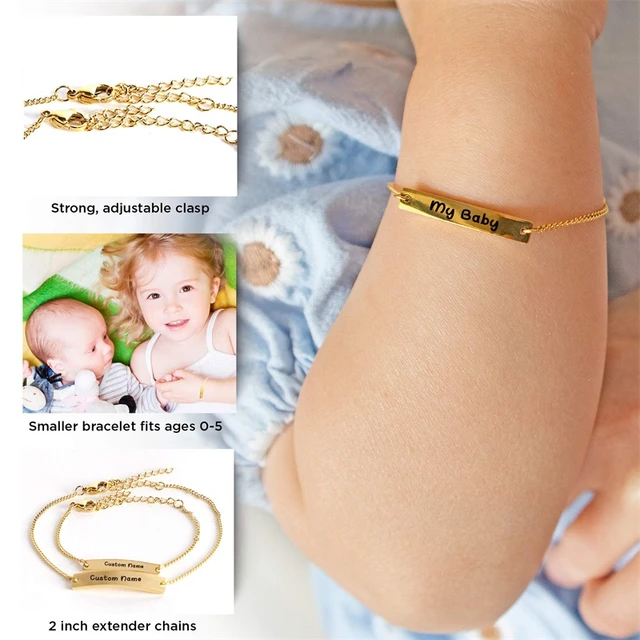 Bracelet with Kids Names for Mom - Secret Message Cuff - Inspiration -  Nadin Art Design - Personalized Jewelry