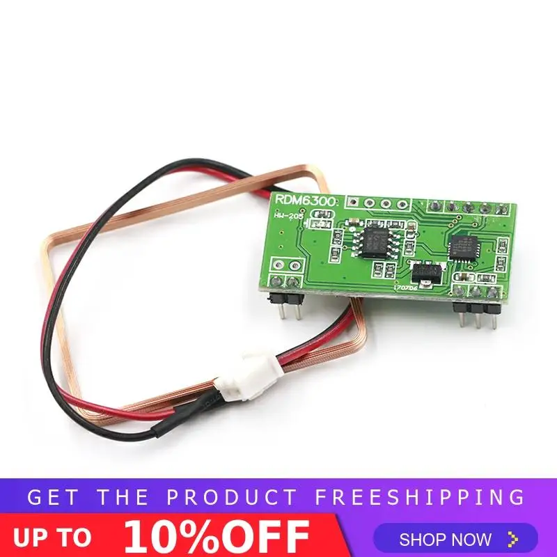 125 кГц EM4100 RFID карты Ключ ID Считыватель Модуль RDM6300(RDM630) для Arduino