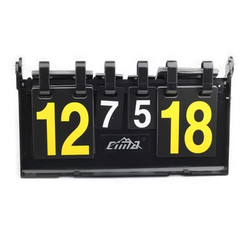 

Game Sport Scoreboard 4 Digit Football Basketball Scoreboard Soccer Volleyball Folding Easy Carrying
