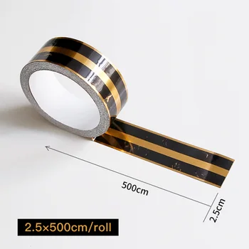 

500cm Bathroom Accessories Sets Wall Sealing Tape Waterproof gap sealing tape Strip Adhesive Floor tile Home Decoration Sticker