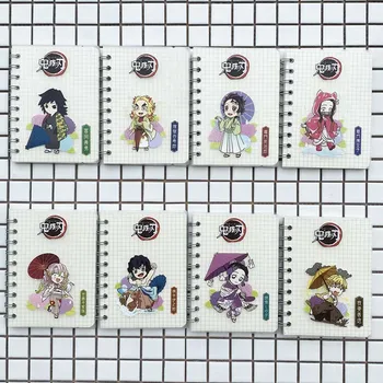

Anime Demon Slayer Kimetsu No Yaiba Note Book Kamado Tanjirou Paper Agenda Schedule Planner Notebook Sketchbook Gift