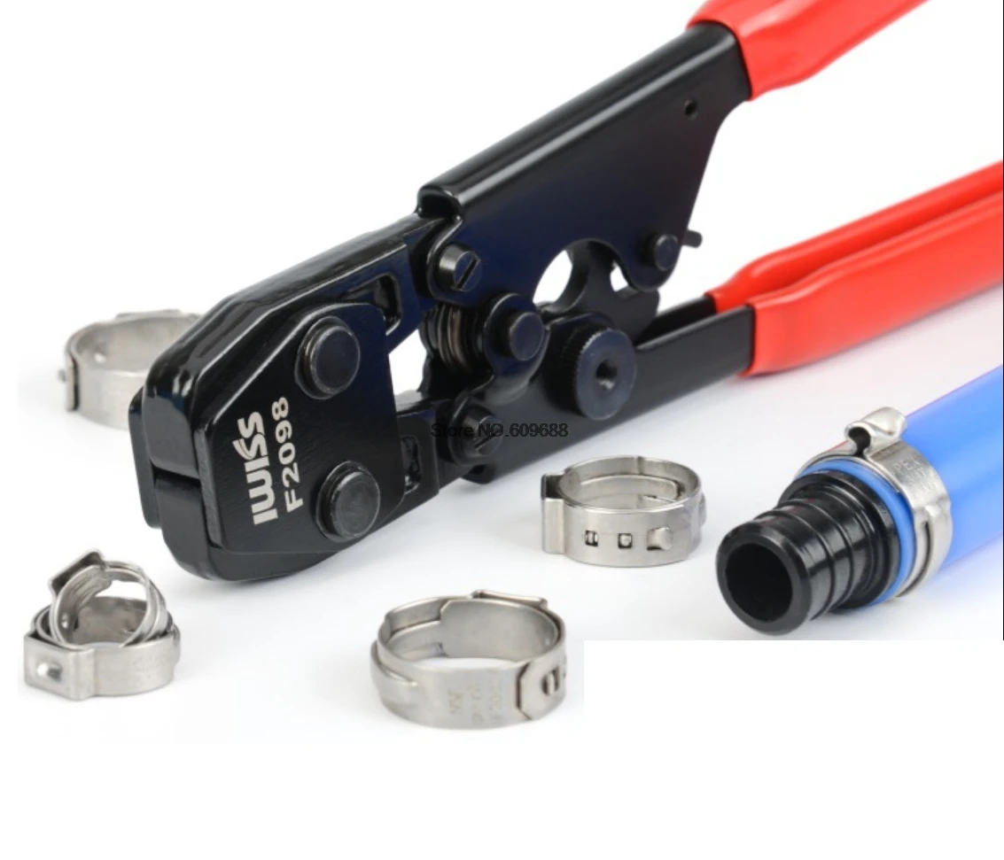 IWISS PEX Cinch Crimping Tool Crimper for Stainless Steel Clamps SS PEX