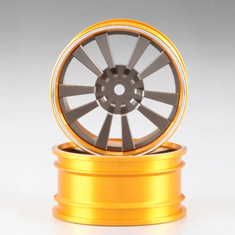 48491SIGY Killerbody колеса из алюминиевого сплава подходят для 1/10 RC Touring Car - Цвет: 48491SIGY