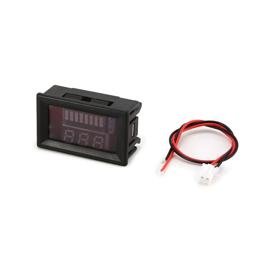 

DC 5V-70V LED Digital Display Panel Voltmeter Electric Battery Voltage Meter Volt Tester for Auto Car Motorcycle Battery Cart