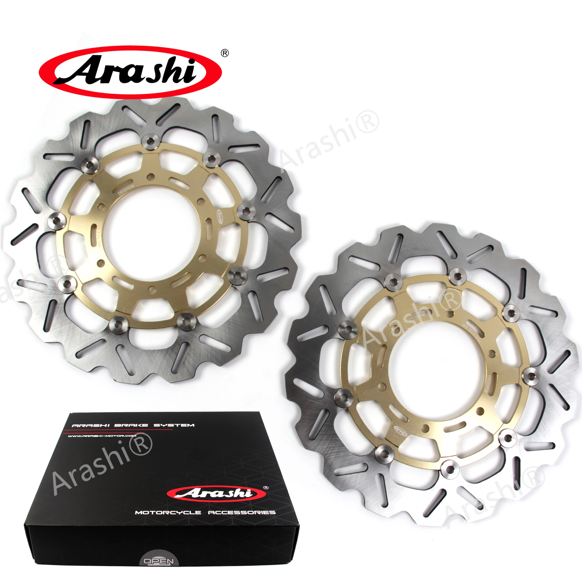 Араши 1 компл GSXR1000 2009- ЧПУ передние и задние тормоза дисковые роторы для SUZUKI GSX-R 1000 GSX1000R 2009 2010 2011 2012 2013