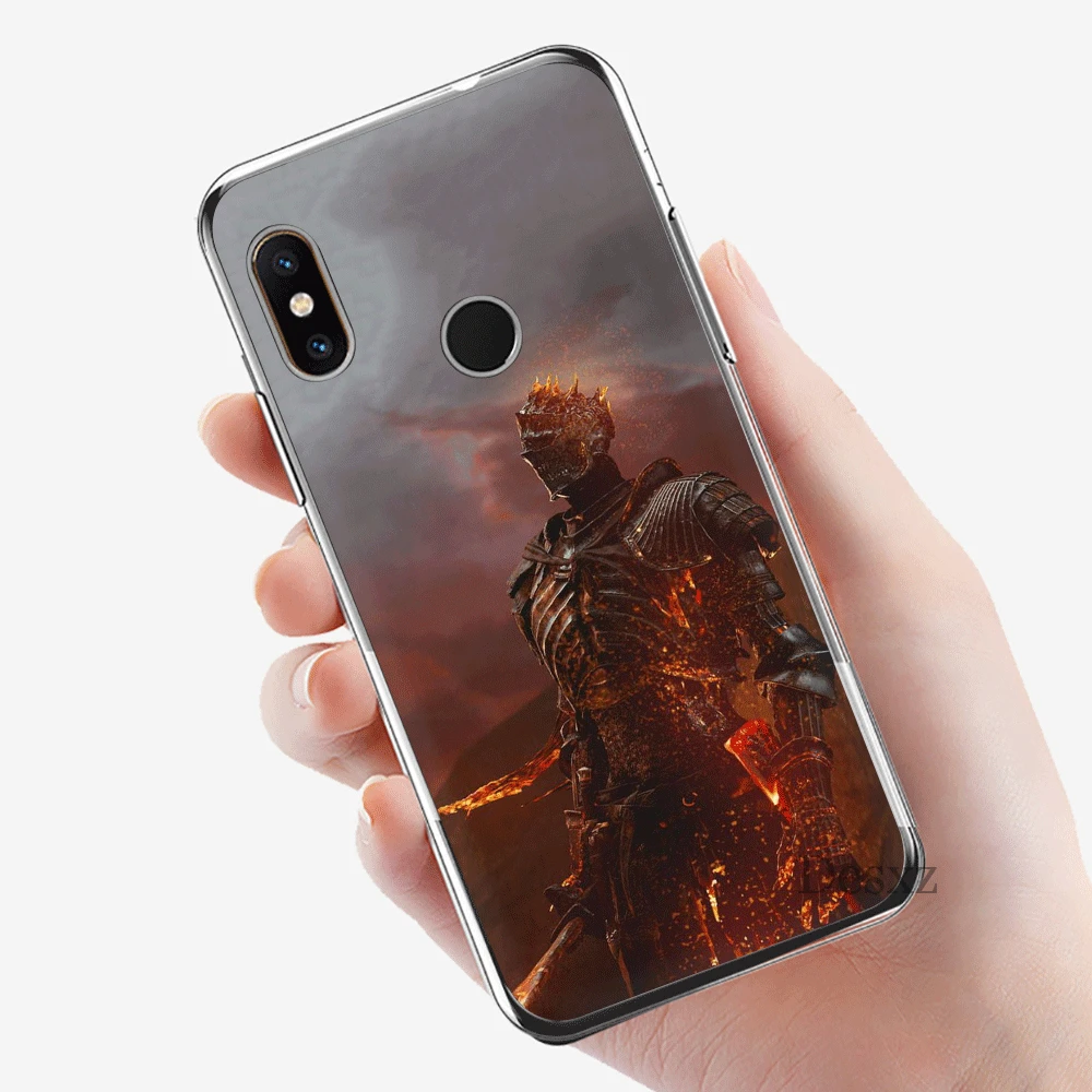 Мобильный чехол для телефона из ТПУ для Xiaomi Redmi Note 4 4X5 5A 6 7 8 Pro крышка Dark Souls