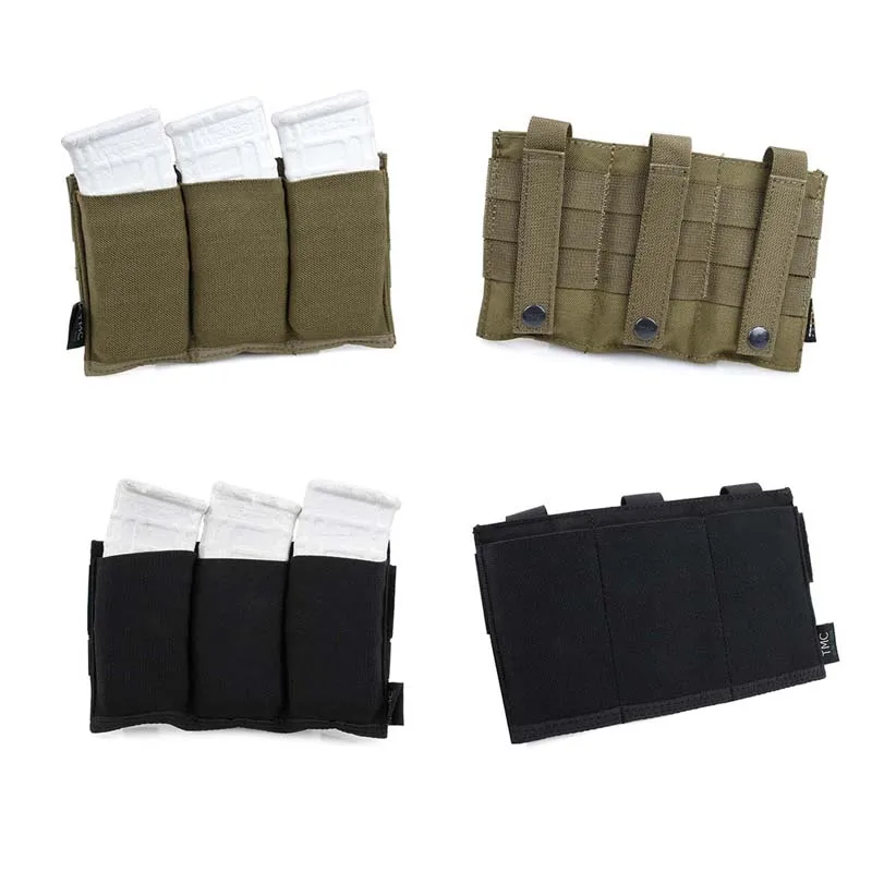 

TMC Ten-Speed Molle M4 Triple Mag Pouch Bag for Tactical Vest Molle System
